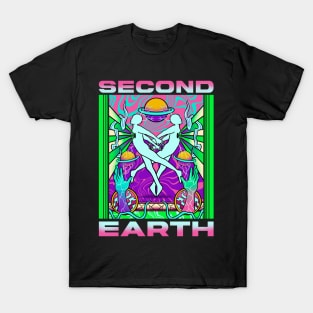 Second earth futurism pop art T-Shirt